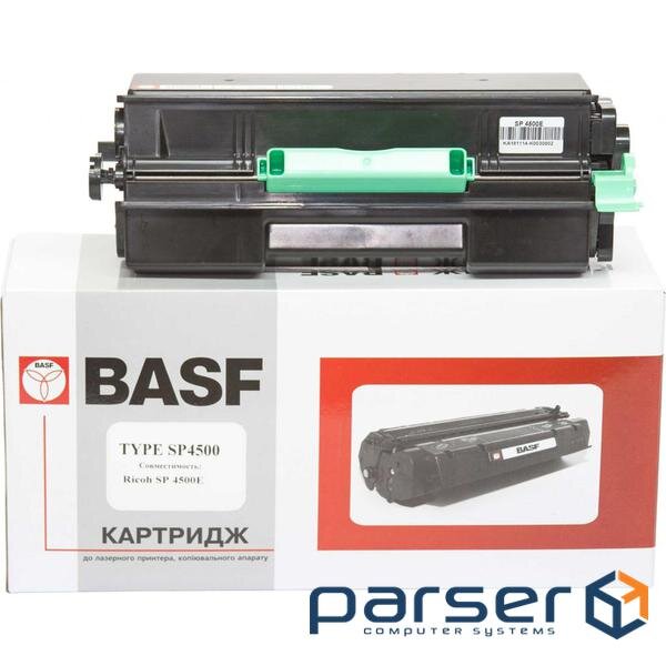 Тонер-картридж BASF Ricoh Aficio SP3600/3610 Black 407340 (KT-SP4500E) (BASF-KT-SP4500E)
