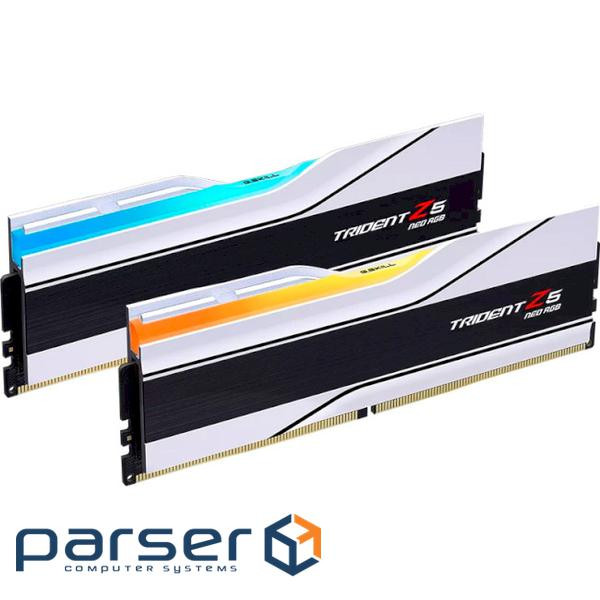Memory module G.Skill Trident Z5 Neo RGB White DDR5-6000 64GB (2x32GB) (F5-6000J3036G32GX2-TZ5NRW)
