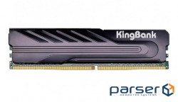 Пам'ять 8Gb DDR4, 2666 MHz, KingBank (для процесорів Intel), Black (KB2666H8X1I)