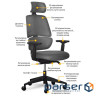 Офісне крісло Mealux Leo Air Plus Dark Grey (Y-546 KBG)
