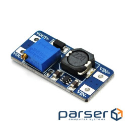 Підвищує перетворювач напруги DC-DC MT3608 2-24В на 5-28В 2А 