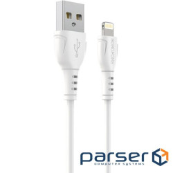 Кабель BOROFONE BX51 Triumph USB-A to Lightning 1м White (6931474743909)
