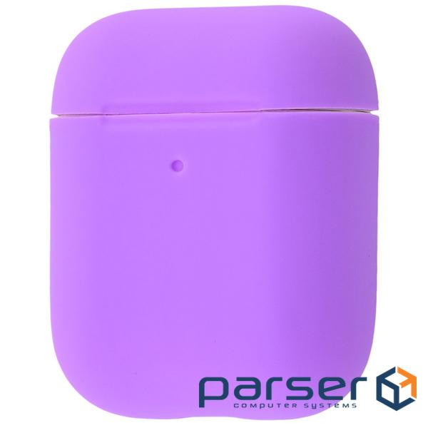Чехол Silicone Case Slim for AirPods 2 purple (21854 purple)