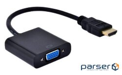 Переходник ST-Lab HDMI male to VGA F (с кабелями аудио и питания от USB) (U-990)