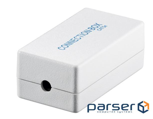 RJ45 UTP5e network adapter, ConnectinBox break connector, white (62.09.8135-1)