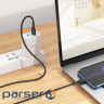 Дата кабель USB 2.0 AM to Micro 5P 1.0m 2.4A PVC X83 black HOCO (6931474770882)