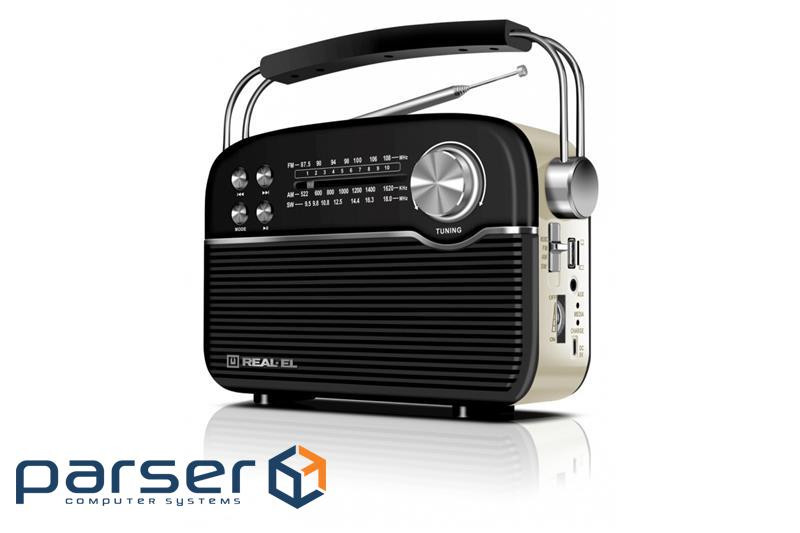 Радіоприймач REAL-EL X-545 Black (EL121800005)