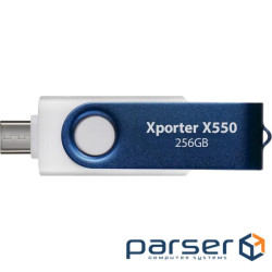 Флешка PATRIOT Xporter X550 USB/USB-C3.2 256GB (PS256GX550AAD)