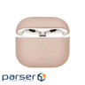 Чохол для навушників Uniq Lino AirPods 4 Silicone Pink Blush (8886463691380)