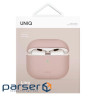 Чохол для навушників Uniq Lino AirPods 4 Silicone Pink Blush (8886463691380)