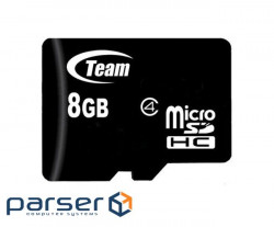 Карта пам'яті  Team Class 4 8GB microSDHC no adapter (TUSDH8GCL402)