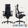 Офісне крісло LiberNovo Omni Midnight Black 48 см (CP-GW-0000015-00-01)
