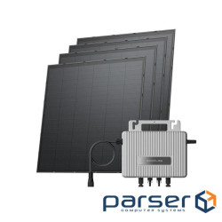 Комплект EcoFlow STREAM Microinverter + 4 x 250W Rigid Solar Panel Combo Bundle