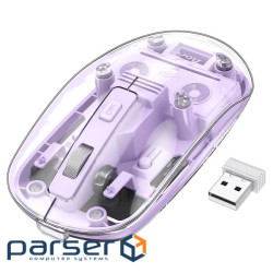 Миша бездротова HOCO GM29, 1600DPI, 2.4GHZ, Purple, Blister (HOCO GM29 / P)