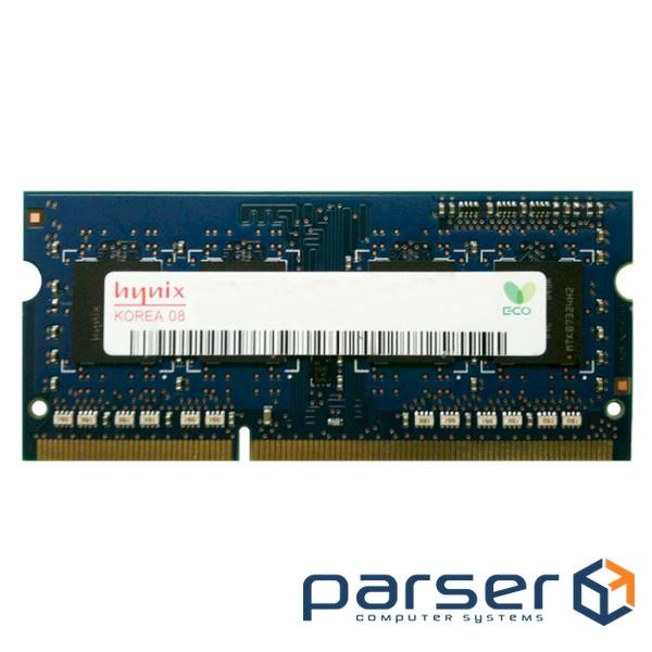 Laptop memory module SoDIMM DDR3 4GB 1600 MHz Hynix (HMT451S6BFR8C-PB)