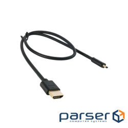 Multimedia cable micro HDMI to HDMI 0.5m Extradigital (KBD1678)