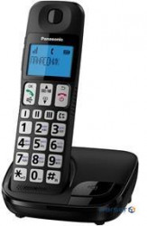 Radiotelephone DECT Panasonic KX-TGE110UCB Black