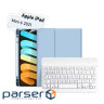 Чохол до планшета BeCover with keyboard Apple iPad Mini 6 2021 Light Blue (712989)