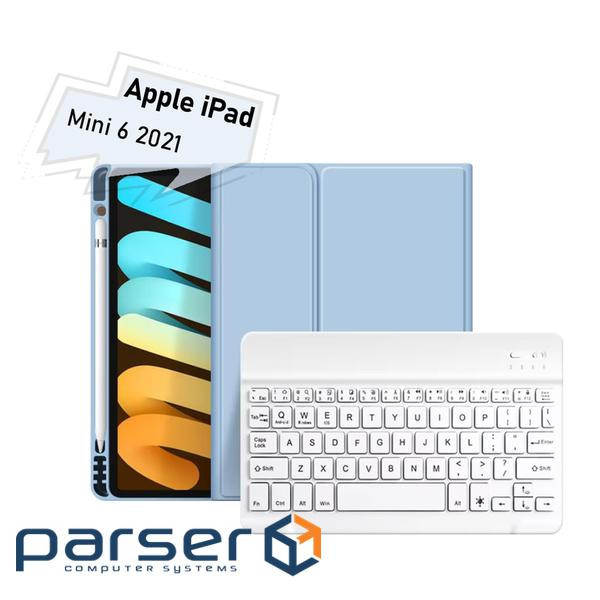 Чохол до планшета BeCover with keyboard Apple iPad Mini 6 2021 Light Blue (712989)