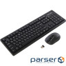 Комплект бездротовий, клавіатура з мишою A4Tech Fstyler FG1200, колір чорний (FG1200 (Black))