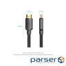 Кабель мультимедійний HDMI M to HDMI M 5.0m 4K60Hz cotton braided black Vention (ALLBJ)