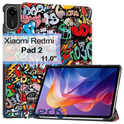 Чохол до планшета BeCover Smart Xiaomi Redmi Pad 2 11.0" Graffiti (713648)