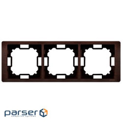 Рамка Neos BASIC 1x, красное дерево (BMRC3/050)