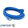 USB 3.0 AM / AF extension cable, 3.0m, Blue, package (YT-3.0AMAF-3.0BL) (YT-3.0AMAF-3.0 (YT-3.0AMAF-3.0BL)