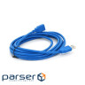 USB 3.0 AM / AF extension cable, 3.0m, Blue, package (YT-3.0AMAF-3.0BL) (YT-3.0AMAF-3.0 (YT-3.0AMAF-3.0BL)