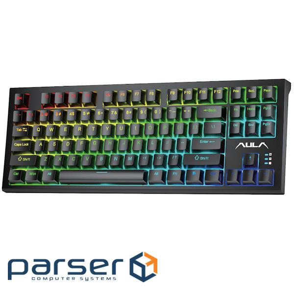 Клавіатура AULA F3032 KRGD Brown Switch Black (6948391201740)