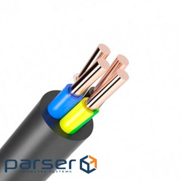 Cable Odeskabel VVG 4 * 6 (stand-by) -0.66 price per meter coil 100 m black (15245 100m)