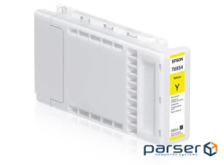 Картридж Epson SureColor SC-T3000/5000/7000 (350 ml) Yellow (C13T69340N)