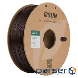 Пластик для 3D-принтера eSUN EABS-CF 1,75mm 1kg DARK RED (EABS-CF-P175AR1)