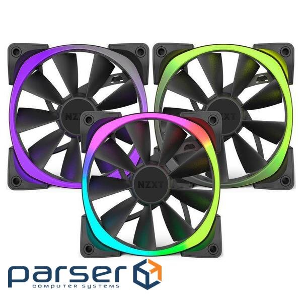 Повітряне охолодження для корпусу NZXT, (3x 140 mm) TRIPLE PACK (RF-AR140-T1)