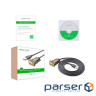 Кабель для передачі даних USB to COM M 3.0m DB9 RS-232 CR104 black Ugreen (20223)