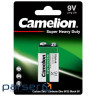 Батарейка Camelion Крона 6F22 9V Super Heavy Duty Green * 1 (6F22-SP1G)