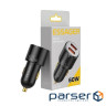 Зарядний пристрій Essager 2xUSB-C 66W + 1xUSB black (ECC2C1A-FF01)