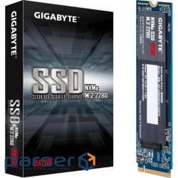SSD GIGABYTE M.2 PCIe 512GB M.2 NVMe (GP-GSM2NE3512GNTD)