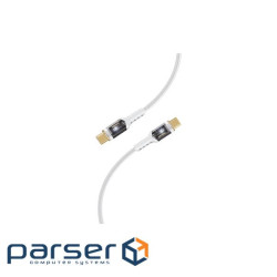 Дата кабель USB-C to USB-C 2.0m Promate (lucidline-cc200.white)