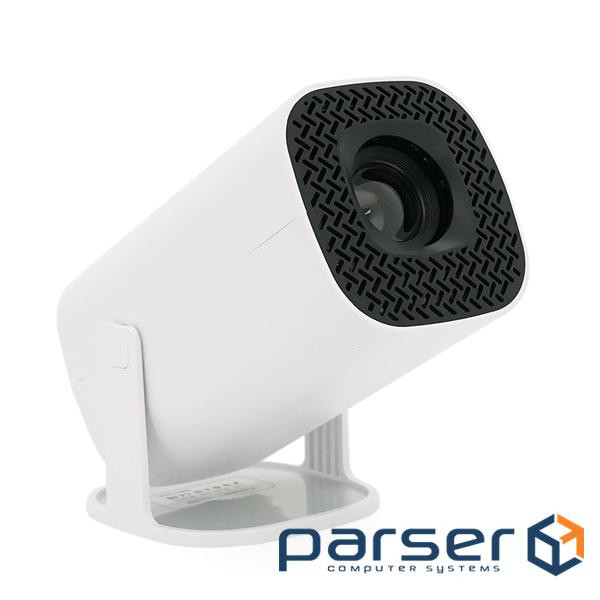 Смарт проектор P30 Max+Game, Android 13, 720p, 200 ANSI, Wi-Fi 2.4+5G, White, Box
