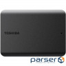 Портативний жорсткий диск TOSHIBA Canvio Basics 1TB USB3.2 Black (HDTB510EK3AA)