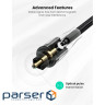 Кабель мультимедійний Optical Toslink 3.0m AV108 black Ugreen (10541)