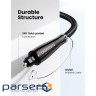 Кабель мультимедійний Optical Toslink 3.0m AV108 black Ugreen (10541)