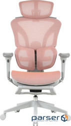 Крісло офісне OfficePro Elite OC950GLP Gray/Light Pink