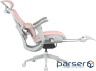 Крісло офісне OfficePro Elite OC950GLP Gray/Light Pink