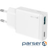 СЗУ Proove Proove Slender 45W (Type-C + USB) white (WCSL45110002)