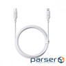 Кабель Baseus Silky Series Fast Charging Type-C to Lightning 20W (1m) white (P10377700213-00)