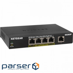 Комутатор мережевий Netgear GS305E (GS305E-100PES)