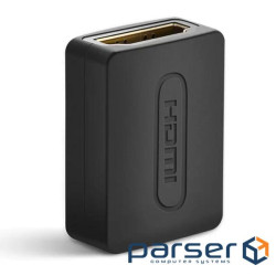 Перехідник HDMI F to HDMI F 4K 60Hz black Ugreen (20107) (UGR-20107)