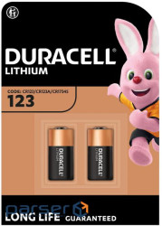 Батарейка Duracell CR 123 / DL 123 * 2 (5002979)